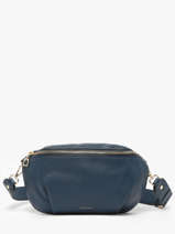 Belt Bag L Tradition Leder Etrier Blauw tradition ETRA022L
